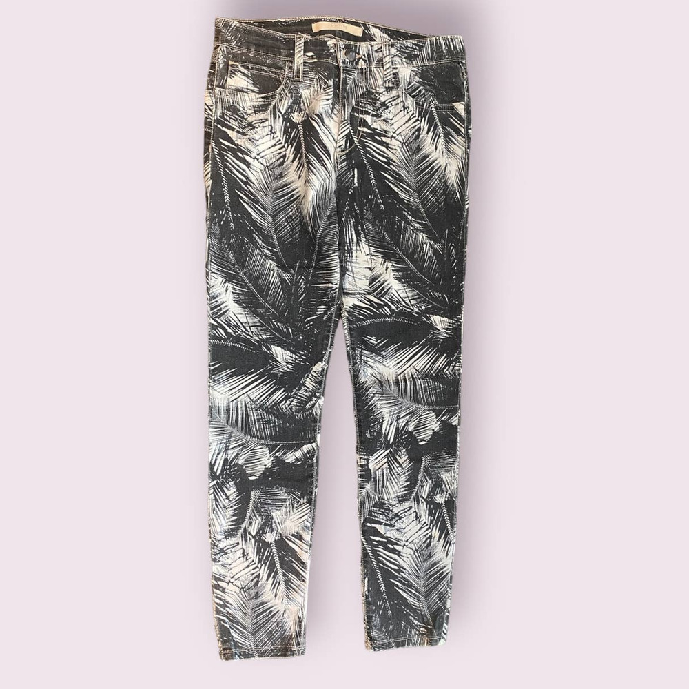 Joe’s Jeans denim jean‎ in a Tropical Palm Leaf printed denim